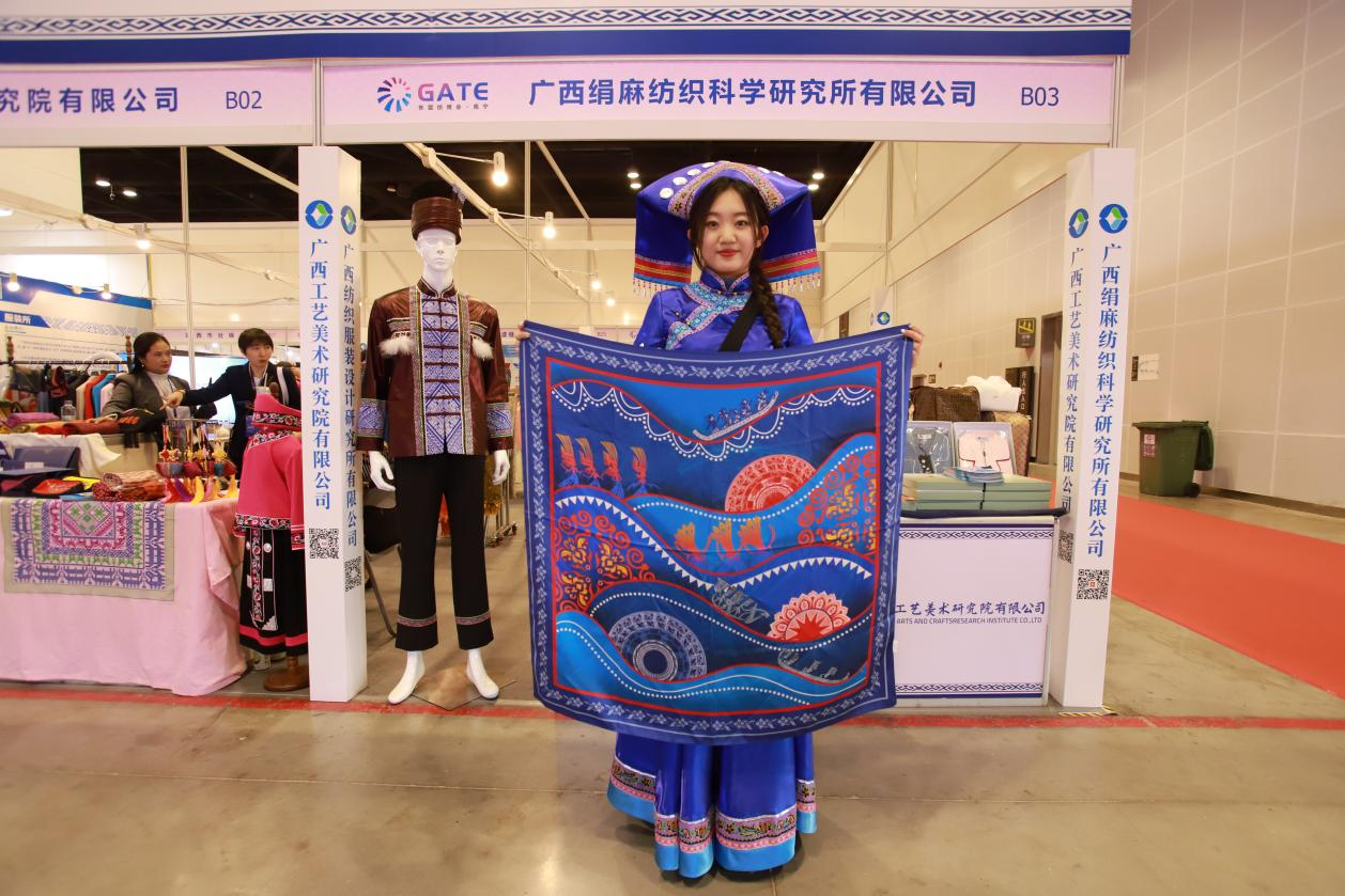 2023年东盟纺博会正在广西南宁开张超400家参展商齐聚邕城